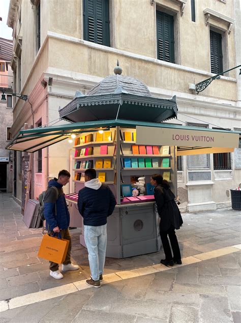 lv kiosk|Louis Vuitton takes over Venice’s historic news kiosks .